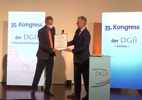 Prof. Dr. Michael Knorz - DGII Wissenschaftspreis 2021