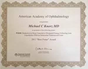 Best Poster Award für Prof. Dr. Michael Knorz